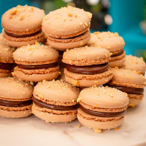 MACARONS DE FRAMBUESA Y MARACUYÁ