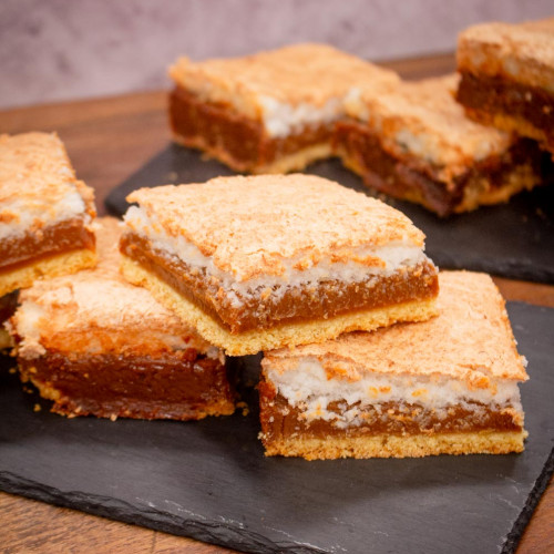 TARTA COCADA DE DULCE DE LECHE