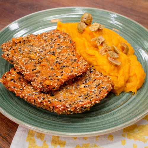 MILANESAS DE CERDO CON PURÉ