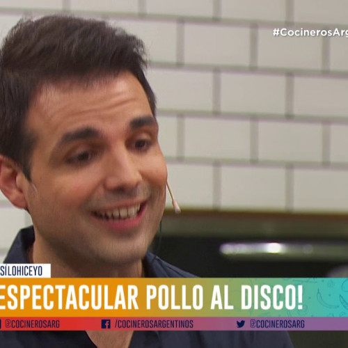 Pollo al disco