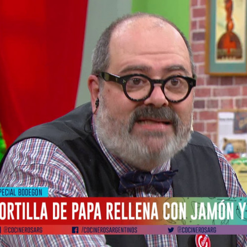 Tortilla de papa rellena