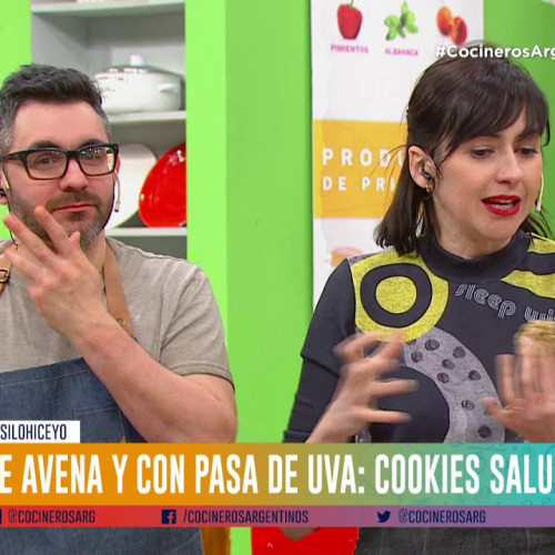 Cookies de avena y pasas