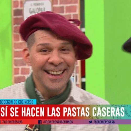 Pasta con estofado de cabrito