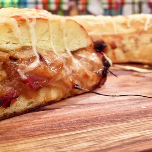 Rosca de queso en masa suave