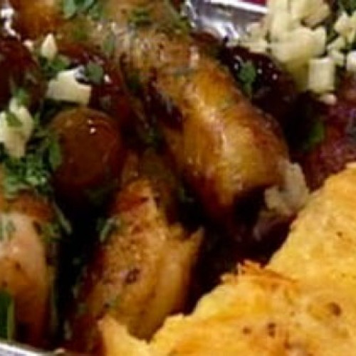Rotisería en casa: Increíble pollo a la provenzal con gratín de papas