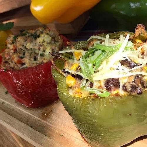 Show de morrones rellenos