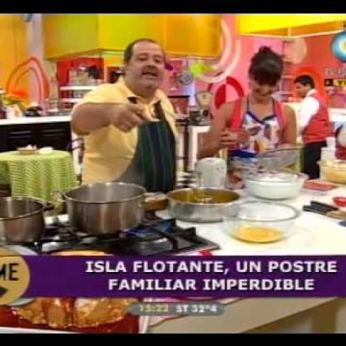 Sorpresas dulces!!! Isla flotante para todos.