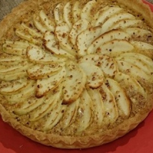 Tarta de manzanas francesa