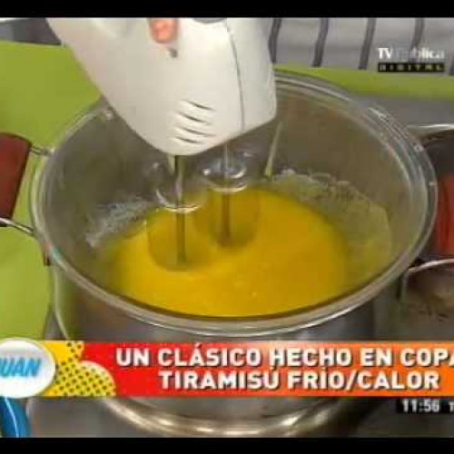 Tiramisú frío/calor