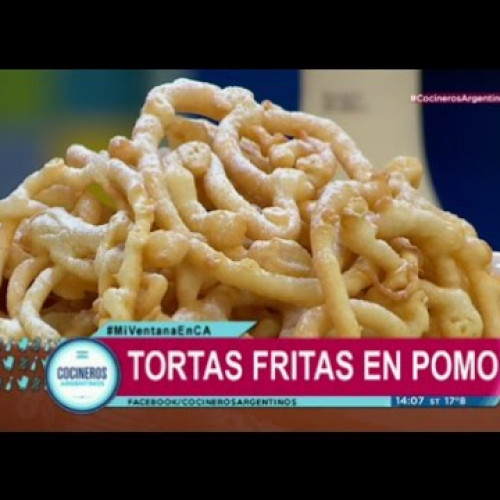 Tortas fritas dibujadas