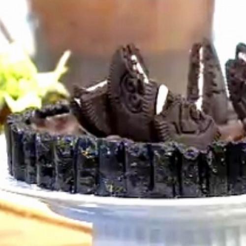 Tortilla de acelga y brócoli y tarta de galletitas de chocolate