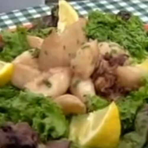 Una nueva manera de hacer calamaretis crocantitos y deliciosos.