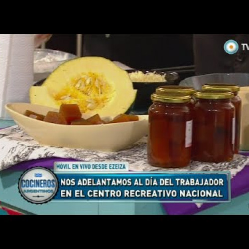 Zapallos en almíbar crocante