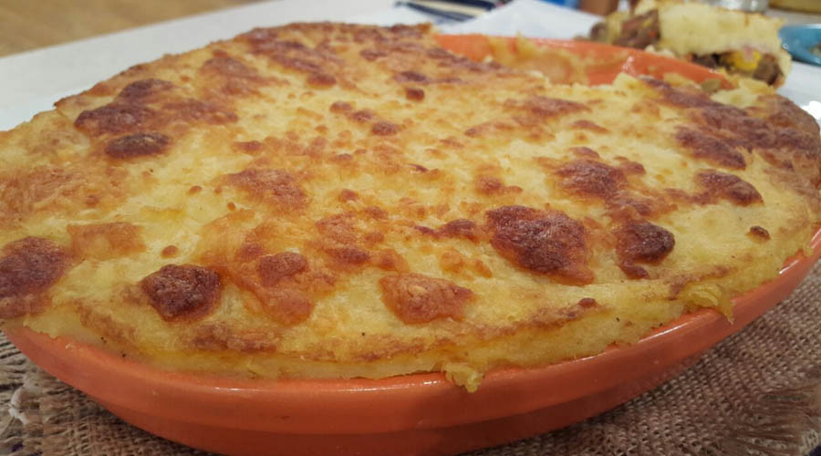 Pastel de carne reciclada y puré de papas - Cocineros Argentinos