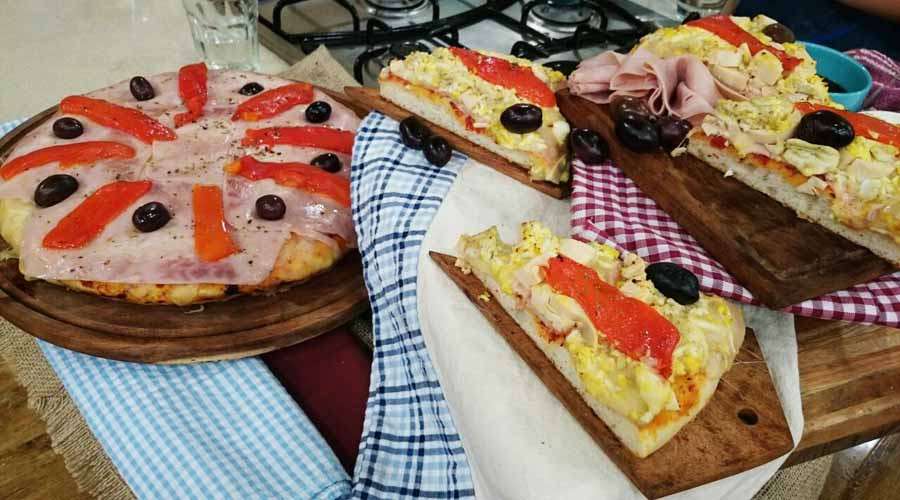 Pizza especial al molde - Cocineros Argentinos