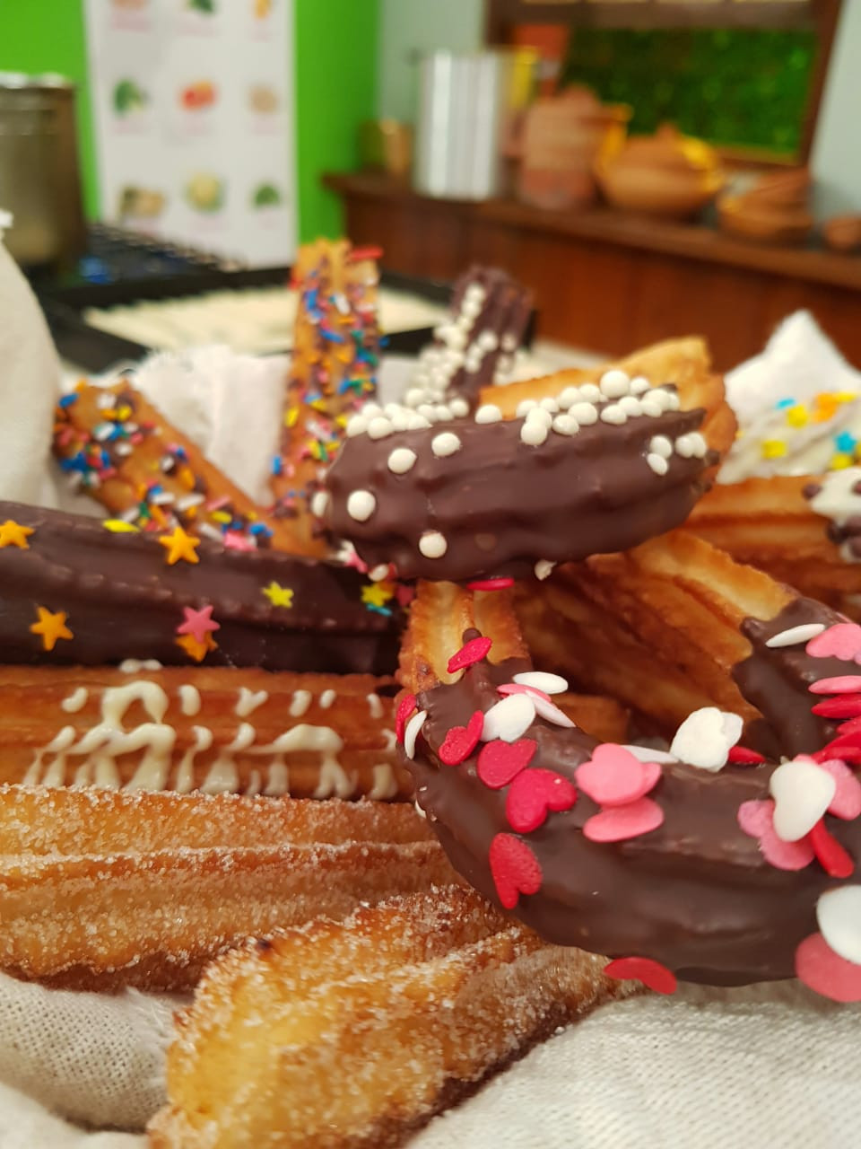 Churros caseros - Cocineros Argentinos