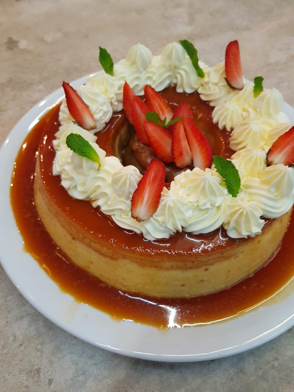 Flan con dulce de leche - Cocineros Argentinos