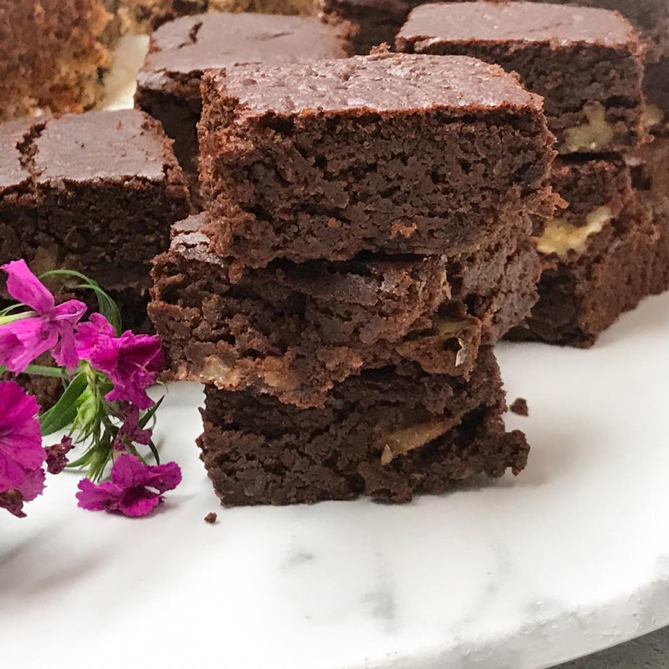 BROWNIE DE POROTOS ADUKI - Cocineros Argentinos