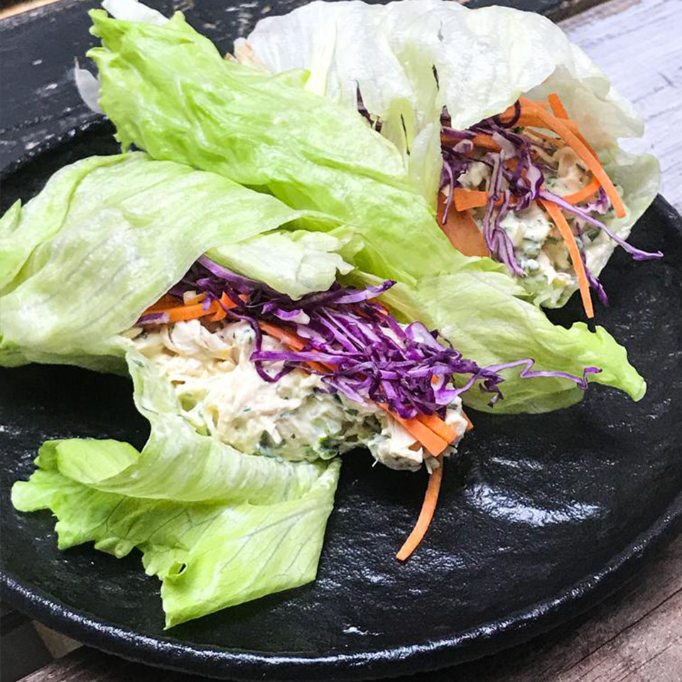 WRAPS DE LECHUGA Y POLLO - Cocineros Argentinos