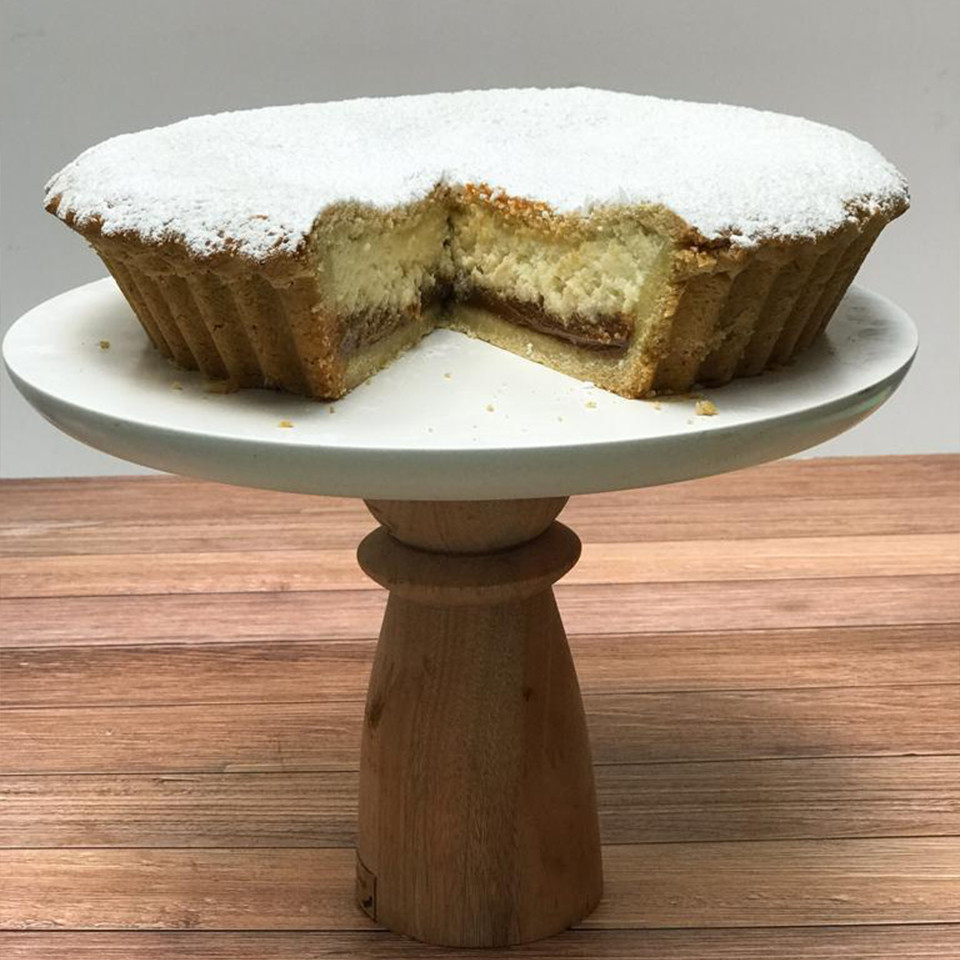 TARTA DE RICOTA Y DULCE DE LECHE - Cocineros Argentinos