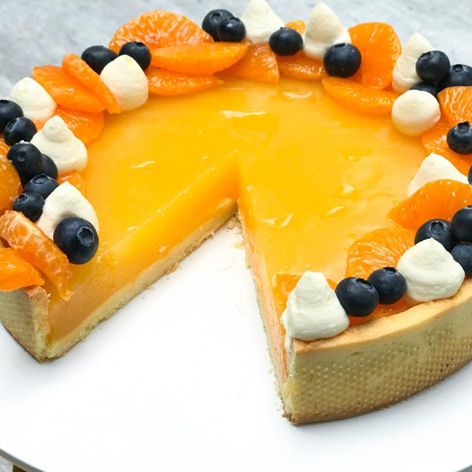 TARTA DE MANDARINA Y NARANJA - Cocineros Argentinos