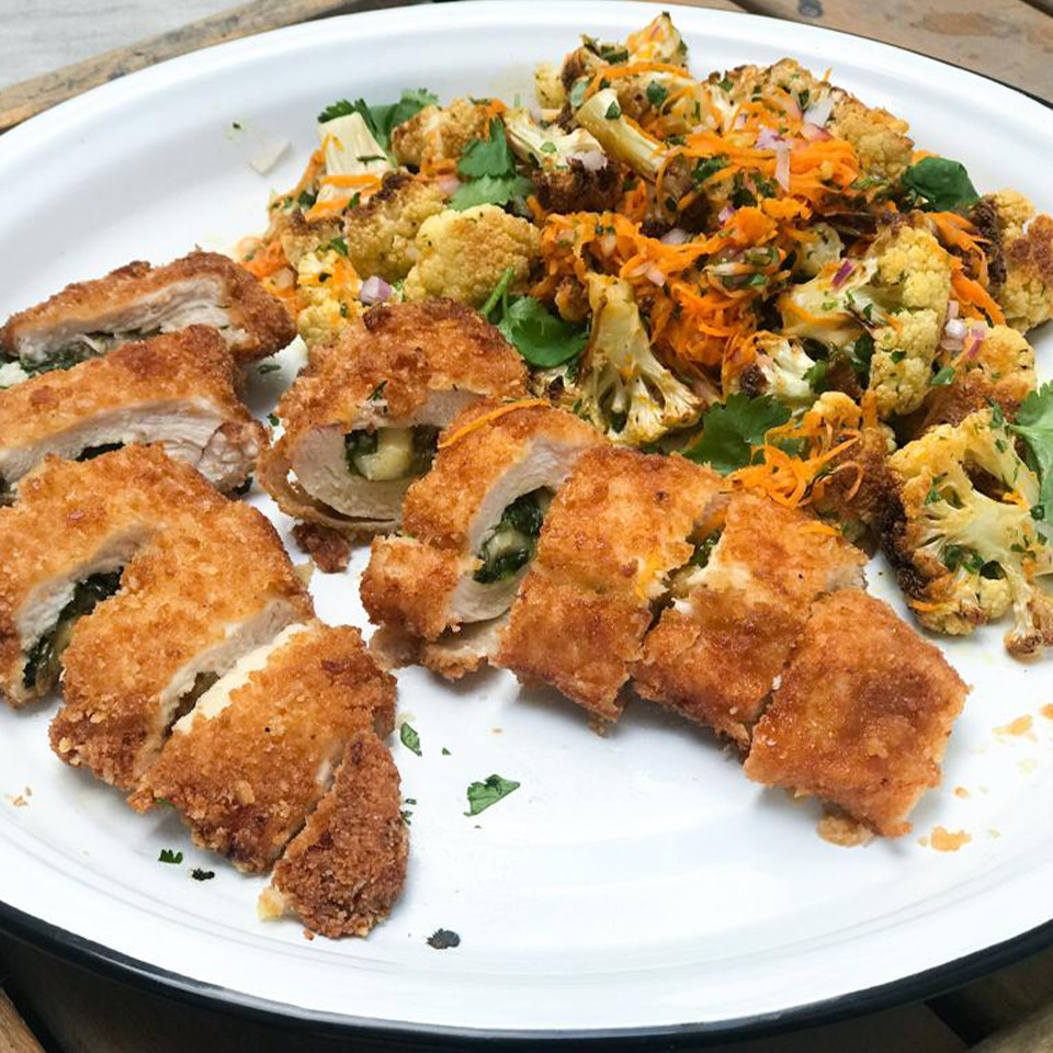 MILANESAS DE POLLO RELLENAS Cocineros Argentinos