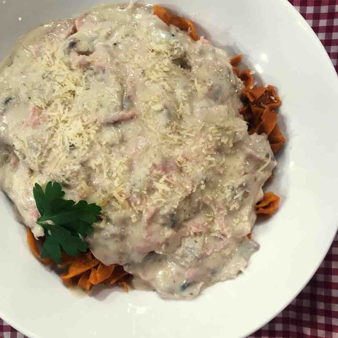 FETTUCCINE A LA CARUSO Cocineros Argentinos