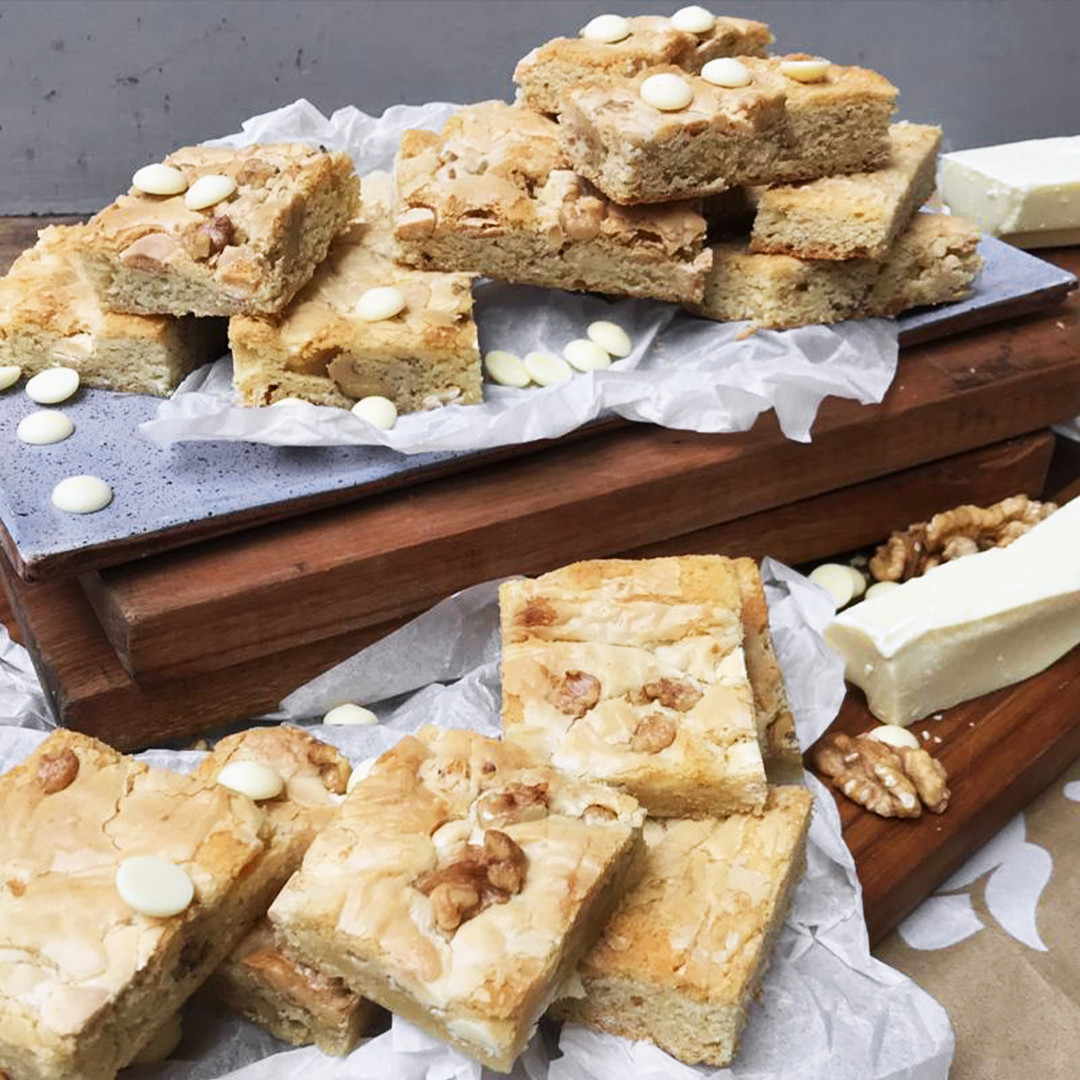 BROWNIE DE CHOCOLATE BLANCO - Cocineros Argentinos