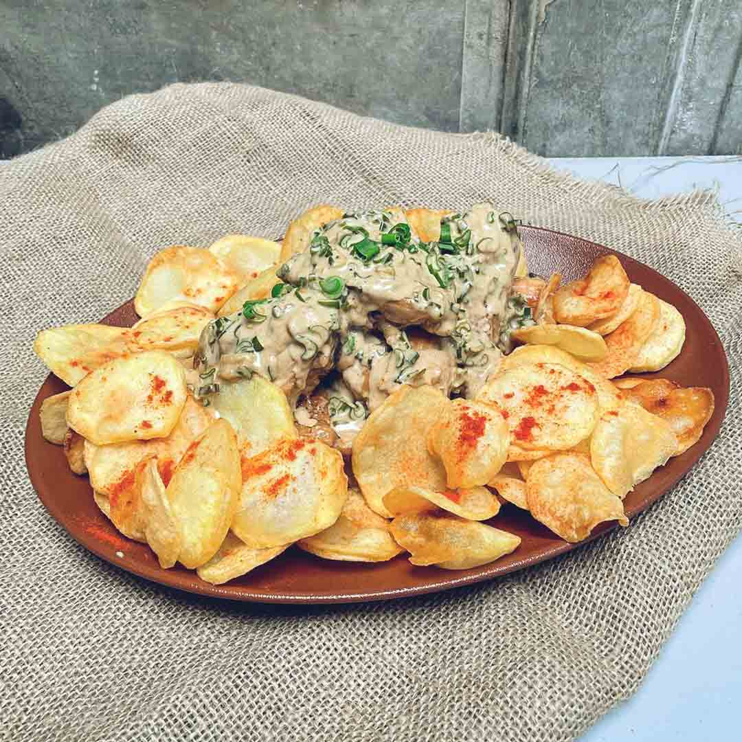 POLLO AL VERDEO CON PAPAS ESPAÑOLAS - Cocineros Argentinos