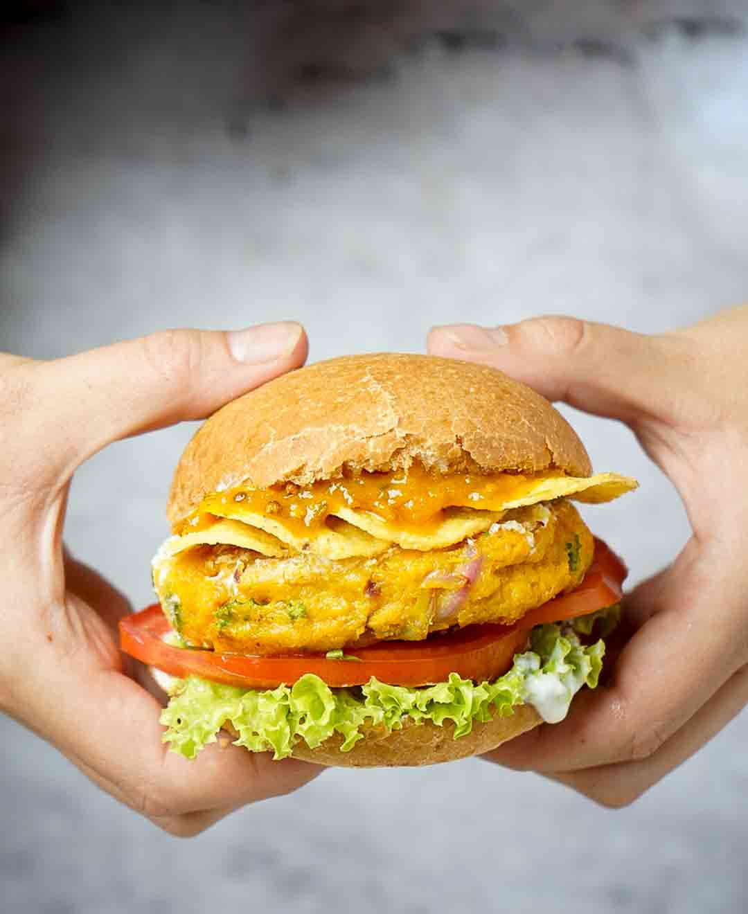 HAMBURGUESA VEGETARIANA - Cocineros Argentinos