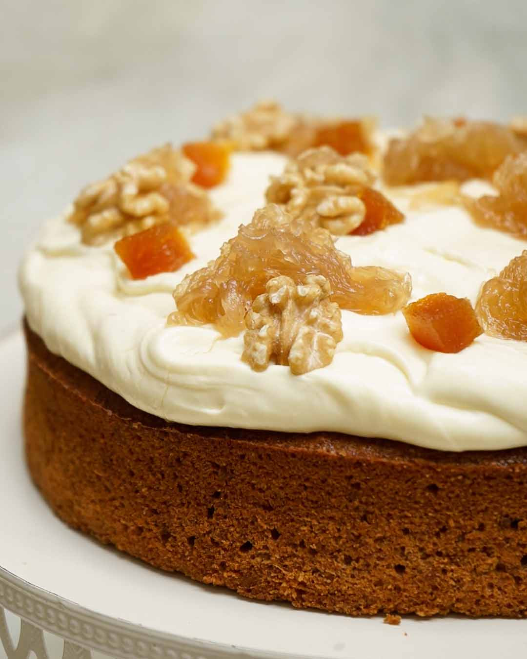 TORTA DE NUEZ Y CAYOTE - Cocineros Argentinos