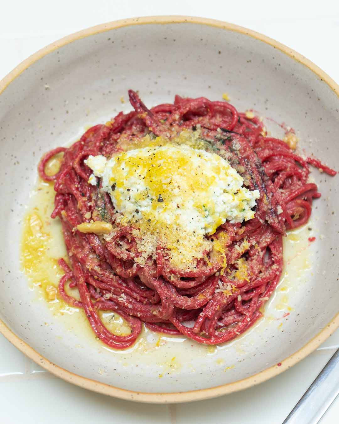 PASTA DE REMOLACHA Y RICOTTA - Cocineros Argentinos