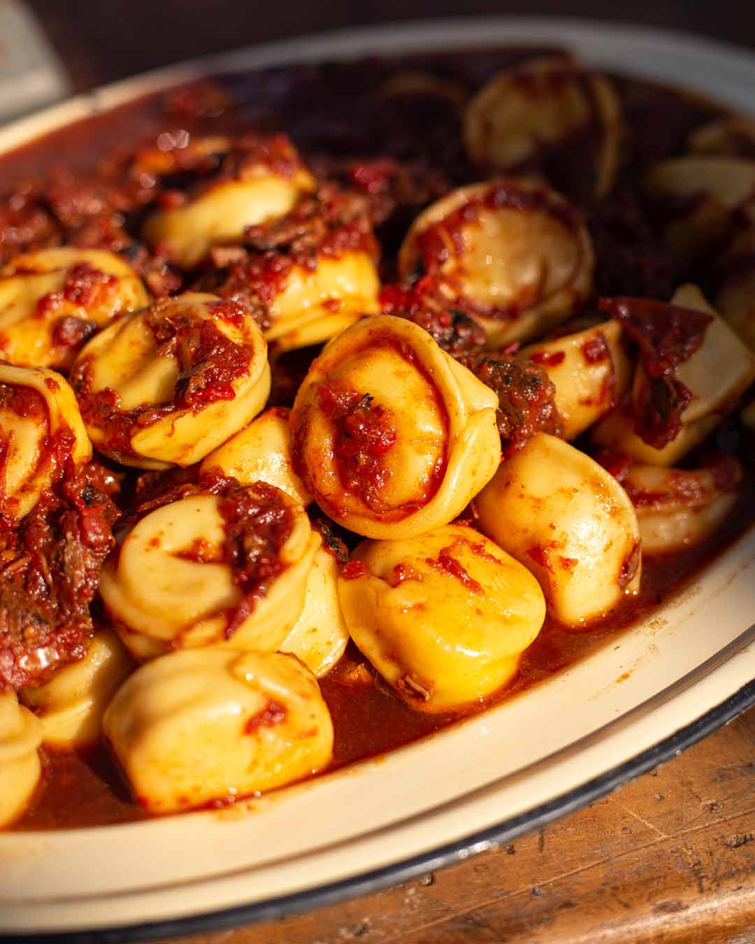 AGNOLOTIS DE MORTADELA Y ESTOFADO Cocineros Argentinos