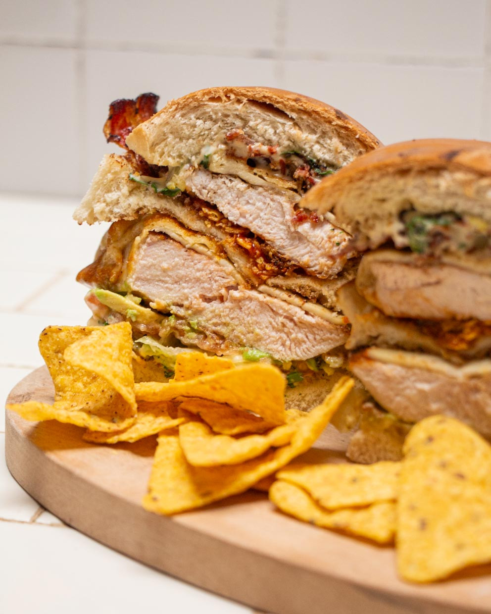 SANDWICH TRIPLE DE POLLO Cocineros Argentinos