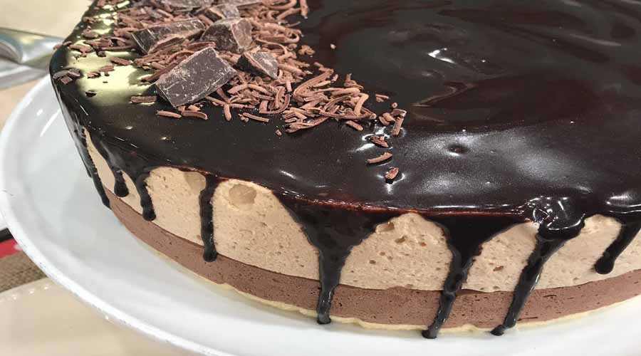 Torta mousse de baileys y chocolate - Cocineros Argentinos