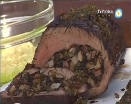 Vacío relleno, Colita rellena - Cocineros Argentinos