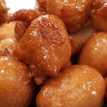 Buñuelos de miel al puño