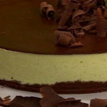 Deliciosa torta de palta y chocolate para compartir.