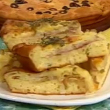 Esponja argentina de jamón y queso