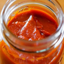 Ketchup y tomate triturado caseros