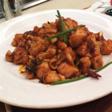 Kung Pao, pollo con maní