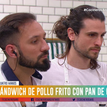 Sandwich de pollo crocante