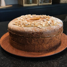 TORTA DE MANI A BASE DE ACEITE