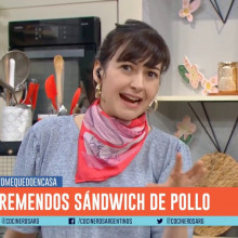 SANDWICH DE POLLO CROCANTE