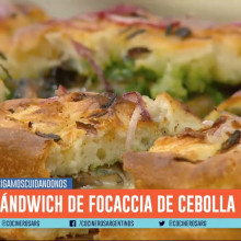 SANDWICH DE CHAMPIGNONES Y PROVOLETA