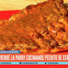 MANTA DE CERDO A LA PARRILLA