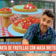 TARTA DE FRUTILLA Y CREMA PASTELERA