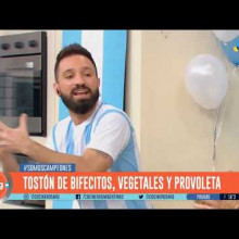 TOSTÓN DE BIFECITOS, VEGETALES Y PROVOLETA