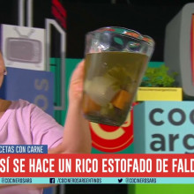 FALDA A LA CACEROLA CON PAPAS GRATINADAS