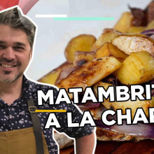 MATAMBRITO A LA CHAPA CON BATATAS